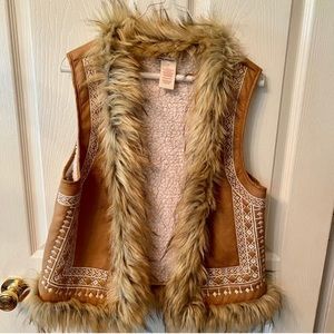 Flying Tomato Faux Fur Lined Vest